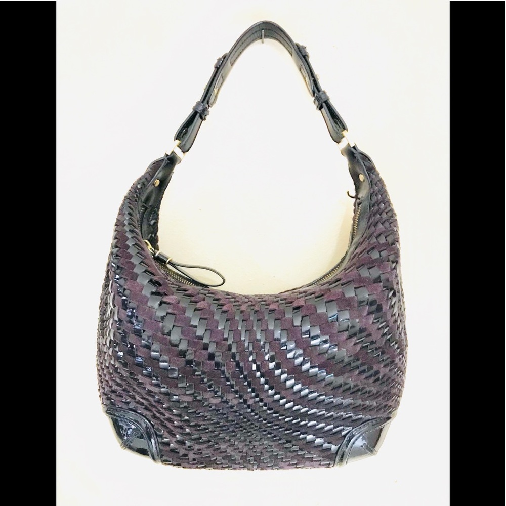 Cole Haan Purple Hobo Handbag.